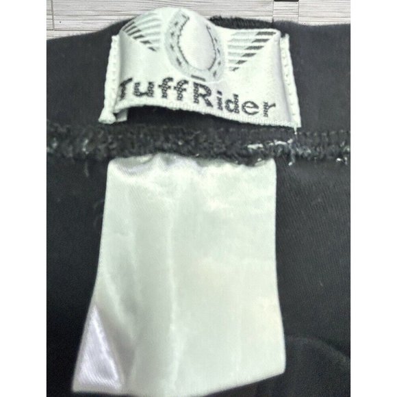 Tuff Rider Horseback Riding Equestrian Ribbed Knee Patch Breeches‎ Pants Gray - Picture 7 of 10